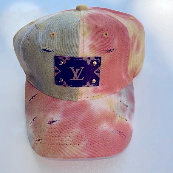 Hat, Up cycled, Hand Crafted, Patch,Tie Dye Hat, UNISEX! NEW - Picture 1 of 8
